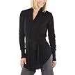 Merona&reg; Collection Womens Merino Wool Wrap Cardigan - Ebony