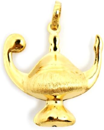 Mystical Genie Lamp Amulet Talisman Charm Pendant