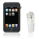 CTA DIGITAL IP-HTBL Silicone Case for iPod Touch  (Black)