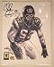 Chad Greenway Autographed Minnesota Vikings Canvas Artwork