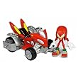 Sonic Sega AllStars Racing Vehicle with 3.5 Inch Figure Knuckles with Land Breaker
