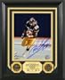 Rod Woodson Autographed 2009 Hall of Fame Induction 24KT Gold Coin Photo Mint