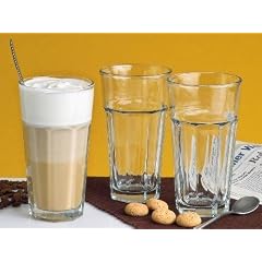 Latte Macchiato 3 Gl�ser - moderne hitzebest�ndige Kaffeegl�ser