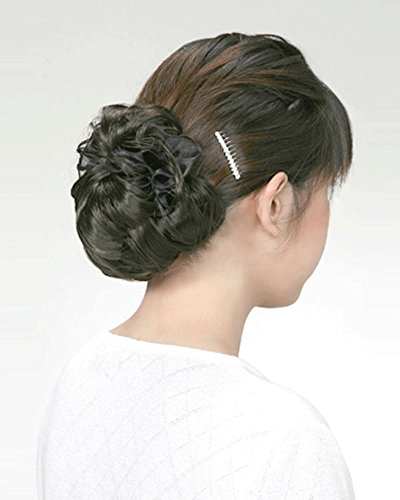 Azaleaアゼリア AZ-004 バレッタ式シニヨンウィッグ・タイプ4 スタンダードアップ(ミディアム)【 フォーマル＆和装ウィッグ 】