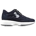 Hogan scarpe sneakers donna in camoscio interactive blu Cod:HXW00N05641CR0U810