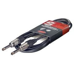 Instrumentenkabel High Quality Deluxe - 3 Meter - 2x Klinke 6,3mm - Klinkekabel - Gitarrenkabel