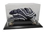 Florida Panthers Hockey Glove Display Case with Black Finish Base
