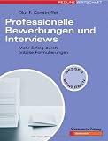 Produkt-Bild: Professionelle Bewerbungen und Interviews. Mehr Erfolg durch pr&auml;zise Formulierungen