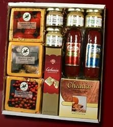 Deluxe Meat and Cheese Gift Box