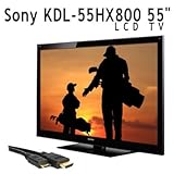 Sony KDL-55HX800 55" 1080p 3D Ready LCD TV + Free 6FT HDMI Cable with Ether ....