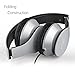 Headphones,Sound Intone Headphones with Microphone On Ear Noise Isolating Headsets for Iphone 6/6s/6 Plus Android Device,Laptop,Tablet(Grey)