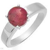 Stylish Brand New Ring With 3.15ctw Genuine Ruby Made in 925 Sterling silver. Total item weight 5.9g