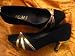 Gold Sandals Size 4 ladies ballroom dance shoes black nubuck and gold size 4.5 beverly