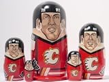 Nested Sports Doll...Calgary Flames.