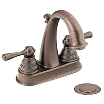 Big Sale Best Cheap Deals Moen CA6121ORB Kingsley Two-Handle High Arc Bathroom Faucet, Oil Rubbed Bronze