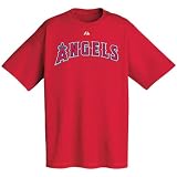 Los Angeles Angels of Anaheim Red Wordmark T-Shirt