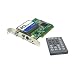 Sabrent TV-ATSC Dual ATSC & Digital HDTV and Analog TV Tuner / Video Capture PCI Card with Remote Control Vista Ready