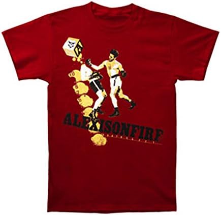 Alexisonfire Boys' Block T-shirt Youth Medium Red