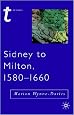 Sidney to Milton, 1580-1660 (Transitions)