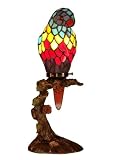Carribean Parrot Tiffany Style Table Lamp