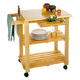 <b>Utility Cart with Cutting Board</b>