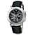 CASIO LADY'S WAVECEPTOR WATCH W/ ANALOG & DIGITAL DIAL CODE LEATHER BAND BLACK LWA120LA-1BV