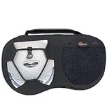 Lowepro Aspen 48 - Case for CD player and discs - 48 discs - black, navy blue