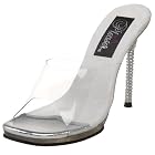Pleaser Women's Monroe-01 Leather Sandal