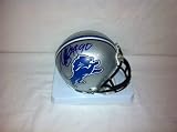 Ndamukong SUH Autograph Hand Signed Detroit Lions Mini Helmet