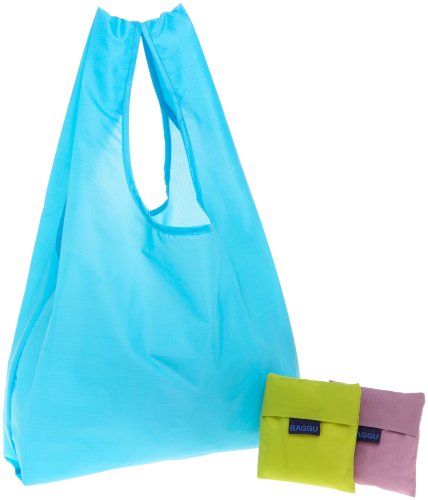 Childrens Toyshop  Apparel : BAGGU Spring Color Reusable Shopping Tote-3-Pack
