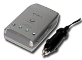 Sony Quick Charger mit Car Adapter inkl. 4x AA Ni-MH Akku (2500 mAh) wei&szlig;