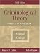 Criminological Theory: Past to Present Essential Readings