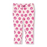 THE CHILDREN'S PLACE(ザ・チルドレンズプレイス) ネオンエモジプリントニットジェギンス ボトムスパンツ 12～18ヶ月【並行輸入】