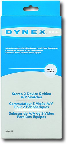 Dynex 2 Device Stereo Audio Switcher