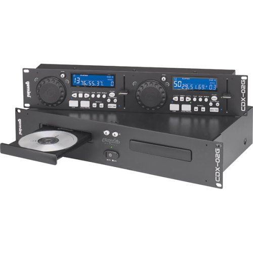 Gemini CDX-02G Professional Dual Deck Karaoke CD Player On Sale