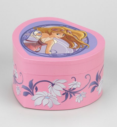 Enchanted Heart Shaped Jewellery Box