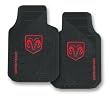 Plasticolor 001383R01 Dodge Factory Style Trim-To-Fit Molded Front Floor Mat - Set of 2