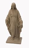 Emsco Group 2290 Poly Virgin Mary Statue Sand 34-Inch