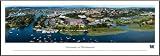 Washington Huskies - Campus Aerial with Husky Stadium - Framed Poster Print