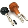 2 Single Ball End Pin Vises Jewelers Watchmakers Tool