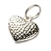 Sterling Silver Ruff & Tumbal dimpled puffed heart charm in collectable box