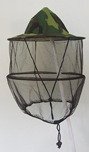 L.L. Fishing and Camping Mosquito Netting Hat, (1), Green camouflage (C-1A)