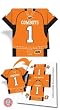 Set of 96 Oklahoma State Cowboys Football JerseyNaps&reg; Party Napkins NCAA College Athletics