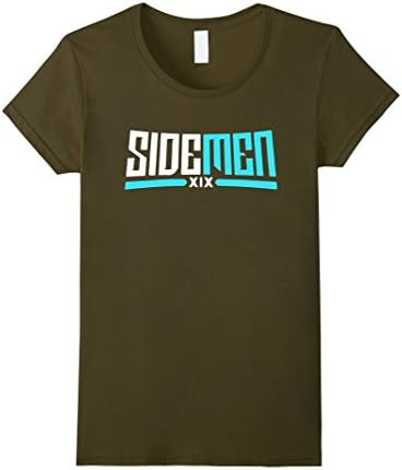 Women's Sidemen T shirt Small Olive