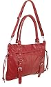 Nicole Faux Leather Shoulder Tote Bag with Crossbody Belt NB04