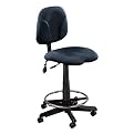 Ortho Series Swivel Task Stool - Gray/ Black