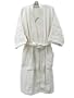 100% Turkish Cotton Terry Bathrobe- White Stripes