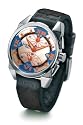 Locman Italy Cavallo Pazzo Men's MOP Rubber Strap Watch