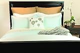 Home Source 63566KGO05 100 Percent Supima Cotton King Duvet Set - Hemp