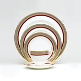 Noritake Ruby Coronet 45-Piece Set, Service for 8
